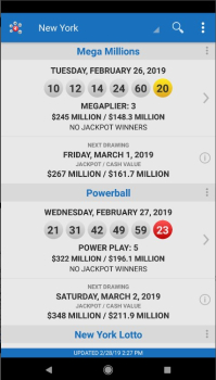 Lotto Results Apk Free Download for Android v2.4.2 screenshot 3