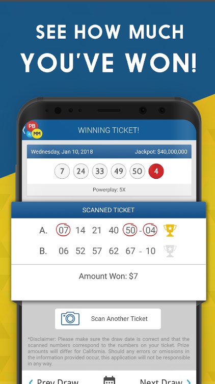 Scan Powerball & Mega Millions Apk Free Download for Android