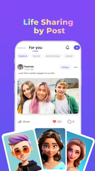 PopUp Chat Friend Fun apk 1.0.58 download laterst version v1.0.58 screenshot 3