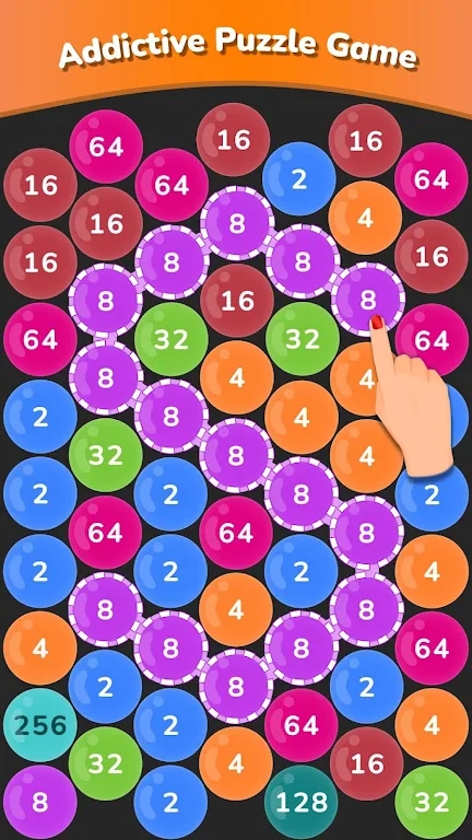 Merge All Bubbles Number Mix apk download for android