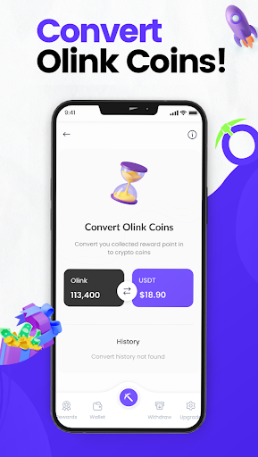 Olink Cloud USDT Mining App Download for Android