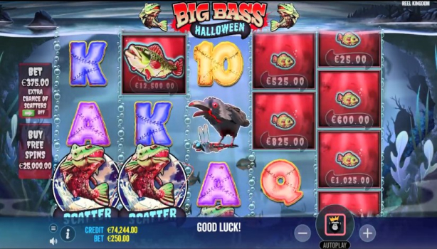 Big Bass Halloween slot apk download for android v1.0.0 screenshot 1