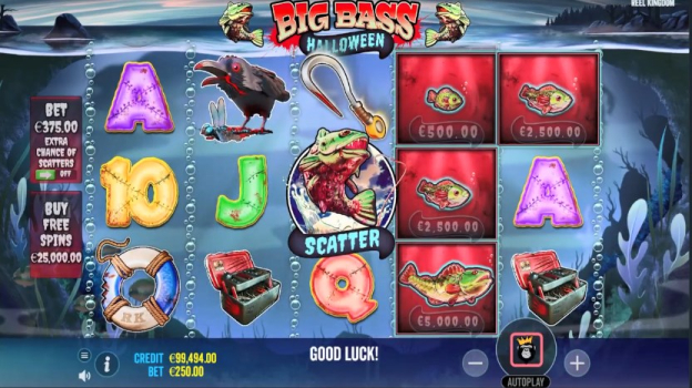 Big Bass Halloween slot apk download for android v1.0.0 screenshot 3