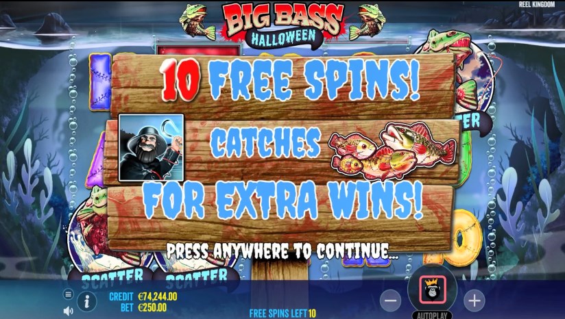 Big Bass Halloween slot apk download for android