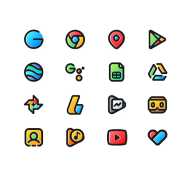 Doodle Iconpack apk free download latest version v1.0 screenshot 1