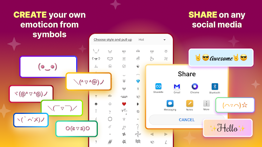 Cool Symbols & Characters apk download latest version v2.1.2 screenshot 1