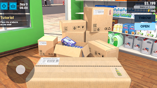 Manage Supermarket Simulator Apk Download Latest Version v1.11 screenshot 2