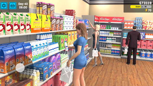 Manage Supermarket Simulator Apk Download Latest Version v1.11 screenshot 4