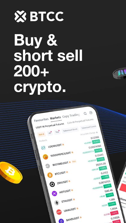 BTCC Trade Bitcoin & Crypto app for android download ͼƬ1