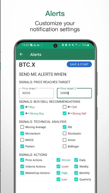 Tickeron Crypto Market News app for android download 