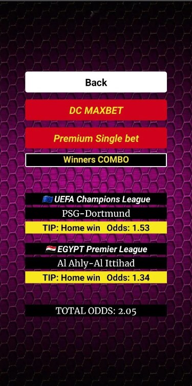 Combo betting tips no ads apk latest version 