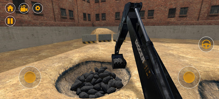 DiggerSim Excavator Simulator mod apk latest version v0.0.9 screenshot 1