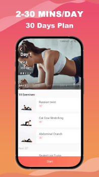 EasyFit Lazy Workout app free download latest version v1.0.3.0525 screenshot 1