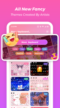 Nova keyboard app free download for android v1.0.1 screenshot 2