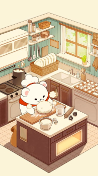 Bread Bear Cook with Me mod apk Free purchase download  v1.0.11 screenshot 3