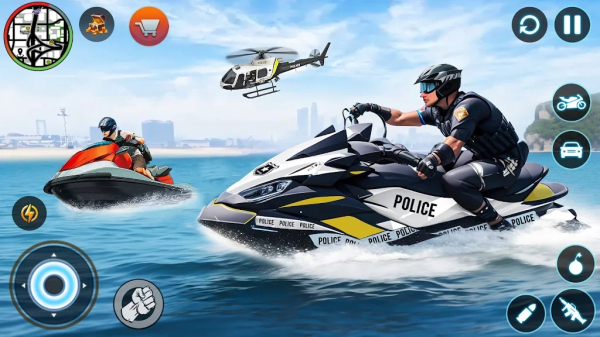Police Thief Games Cop Sim mod apk unlimited everything