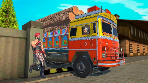 Offroad Indian Truck Simulator mod apk unlimited money v0.3 screenshot 2