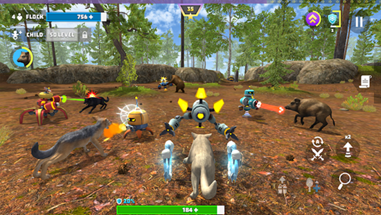 Wolf Hero Animals vs Robots apk download latest version