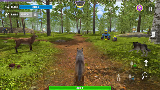 Wolf Hero Animals vs Robots apk download latest version v1.0 screenshot 2