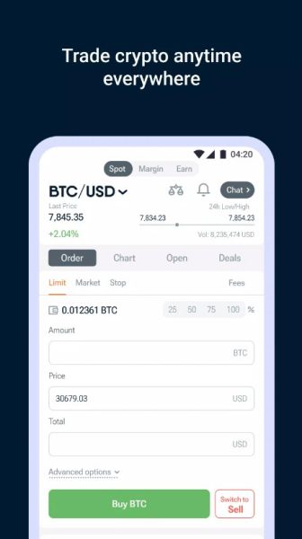 EXMO.com app Trade & Hold Crypto app for android download 