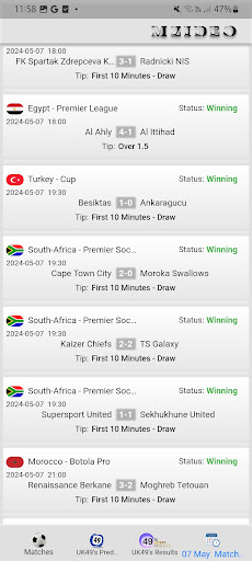 Mzideo Football tips & UK49＇s apk latest version download