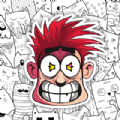 Crazy Art Sticker apk download latest version