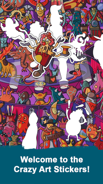Crazy Art Sticker apk download latest version
