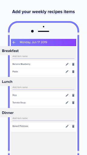 Meal Planner Shopping List app free download latest version