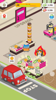 Cat diner Franchise tycoon Apk Download Latest Version v1.1.3 screenshot 2