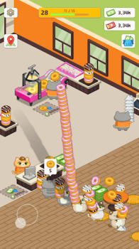 Cat diner Franchise tycoon Apk Download Latest Version v1.1.3 screenshot 4