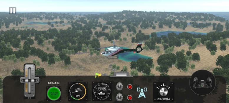 Take off Helicopter Flight Sim mod apk unlimited money v0.0.2 screenshot 2