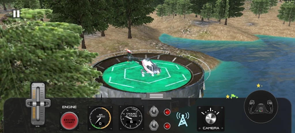 Take off Helicopter Flight Sim mod apk unlimited moneyͼƬ1