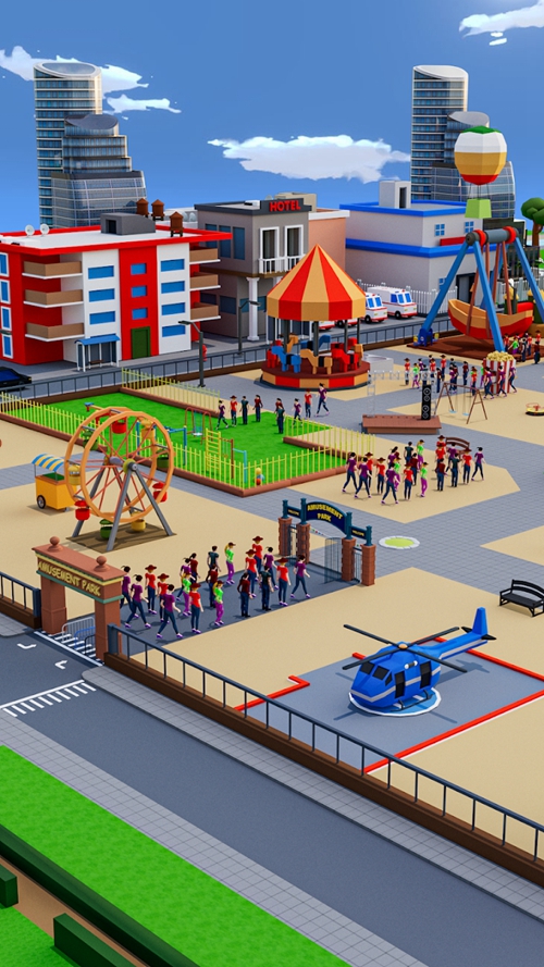 Theme Park Tycoon Idle Game apk download latest version