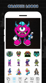 Graffitti Logo Maker Name Art mod apk latest version v1.7 screenshot 1