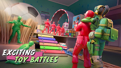 TOY WARS Green Soldier Strike Mod Apk Unlimited Everything