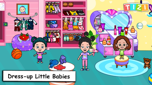 My Tizi Town Daycare Baby Game mod apk unlocked everything