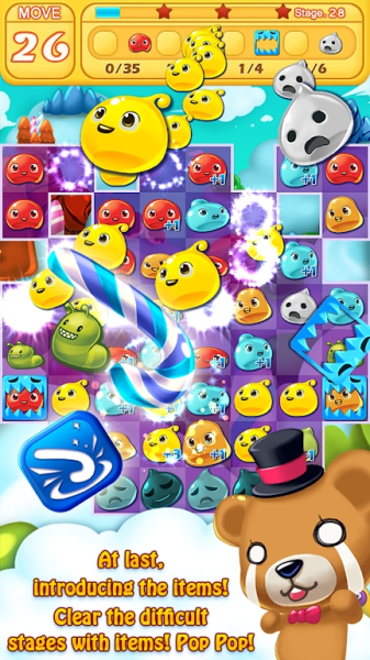 Jelly Jelly Crush In the sky mod apk unlimited money and gems