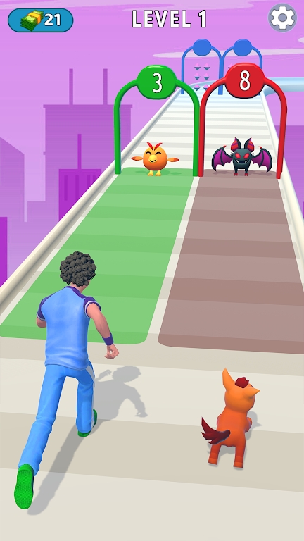 Monster Runner Trainer Squad mod apk unlimited money and gems