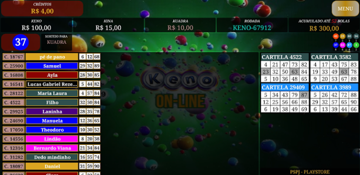 Bingo Keno On-line mod apk unlimited money v29.0 screenshot 4