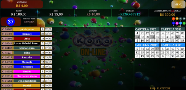 Bingo Keno On-line mod apk unlimited money