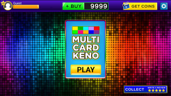 Multi Card Keno 20 Hand Game mod apk unlimited coins