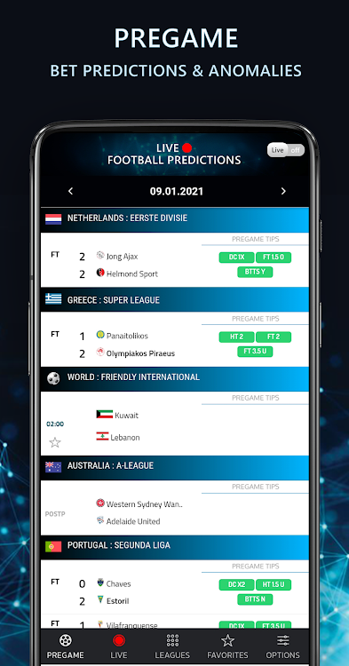 Live Football Bet Predictions mod apk unlocked everything no ads