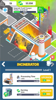 Trash Town Tycoon mod apk 2.4.2 unlimited diamonds and max level v2.4.2 screenshot 1