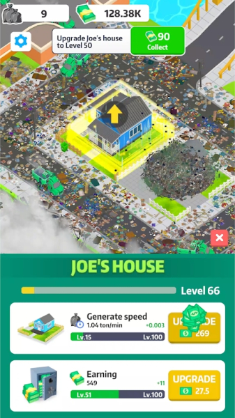 Trash Town Tycoon mod apk 2.4.2 unlimited diamonds and max level