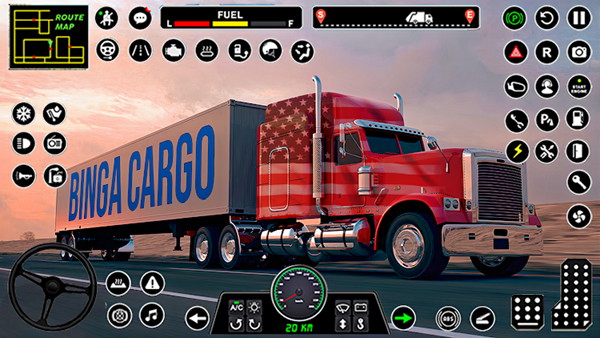 American Truck Games Simulator mod apk download latest versionͼƬ1