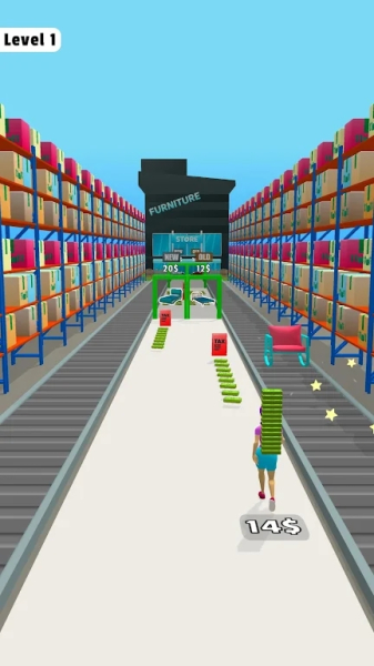 House Decoration Run 3D mod apk unlimited money