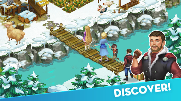 Frozen Farm Island Adventure Mod Apk Unlimited Money and Gems