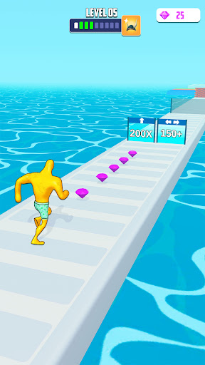 Big Man Race 3D Mod Apk Unlimited Diamonds