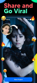 FaceSwap Video AI DeepFake Mod Apk Premium Unlocked v3.2 screenshot 2