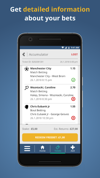 Chieftain Bet Tracker app download for android